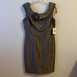 NWT - Calvin Klein Taupe Dress- size 8